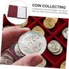 For Collector Coin Holder Albums Mini Penny Coin Storage Bag Collecting Money Organizer 120 Pockets Coins Collection Album Book