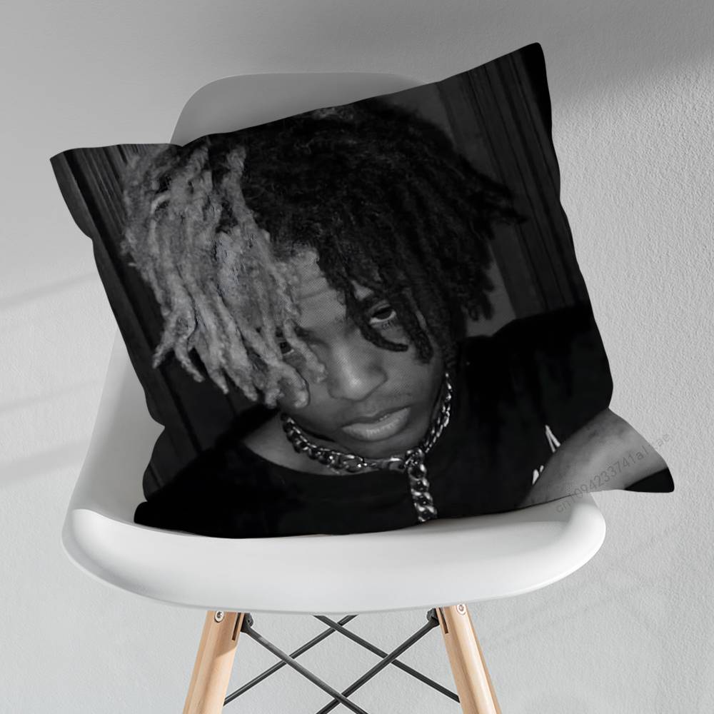 Наволочка квадратная для подушки с изображением рэпера XXXTentacion, для автомобиля, дома, спальни, декор, подарок на день рождения