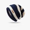 Women's And Men's Striped Beanie, Autumn/Winter Warmth And Lightweight Hat