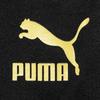 Puma Цветной блок Свободный крой Зауженные Ретро Вязаные Беговые брюки Мужские низ Черный 62582301
