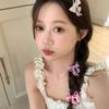 Hairpin Bow Hair Clip Hair Claw Bowknot Duckbill Clip Personalized Acetic Acid Hairpin  Streetwear