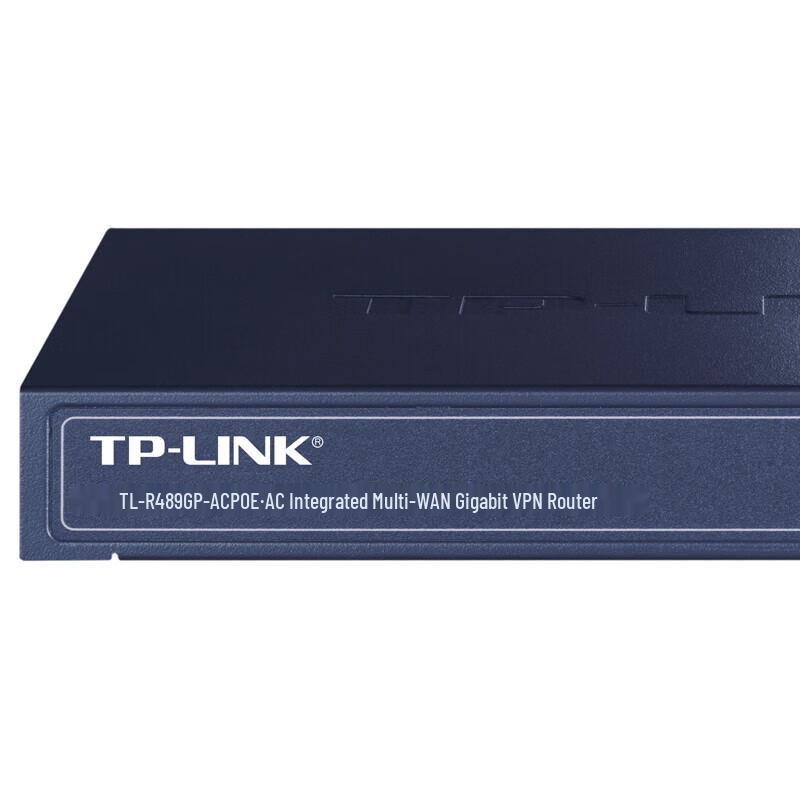 TP-LINK TL-R489GP-AC Enterprise Gigabit VPN Router with 8-Port PoE