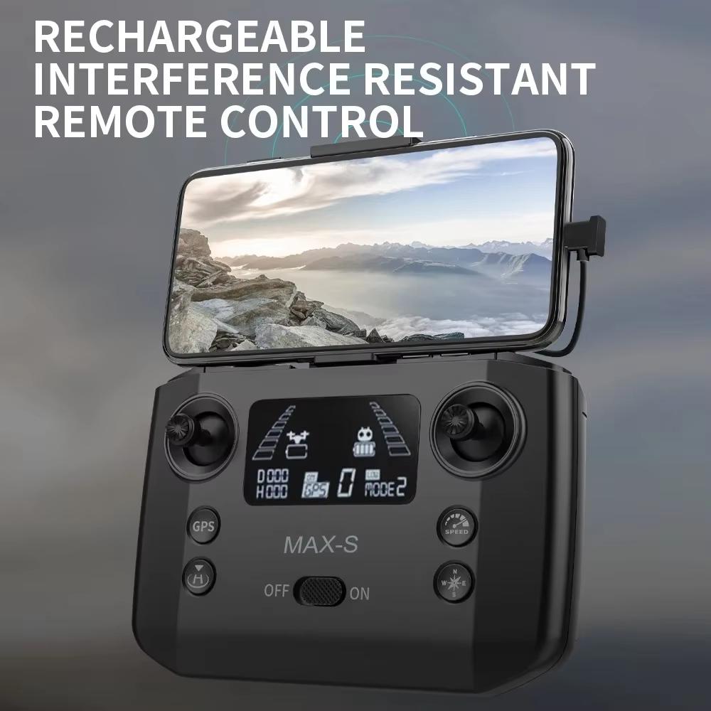 Новый KF101 MAX-S GPS Дрон 4K Профессиональная HD Камера FPV 3-осевой подвес Бесщеточный 5G WIFI Складной RC Квадрокоптер с функцией обхода препятствий 3 км 30 минут