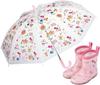 Сапоги для скейтбординга, детские сапоги Hello Kitty Sanrio Lovely Flower со светоотражающей лентой 14 см RIBT14-A