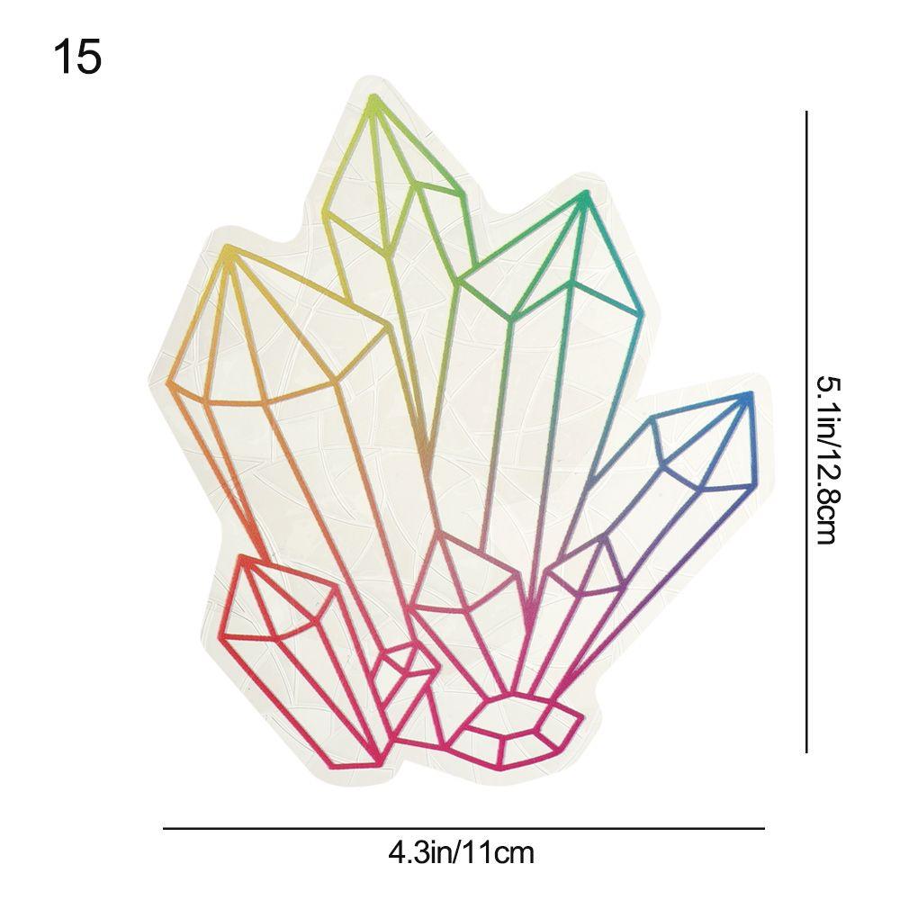 Interesting Home Decor Bedroom Decoration Rainbow Maker Mirror Sticker Sun Catcher Wall Stickers