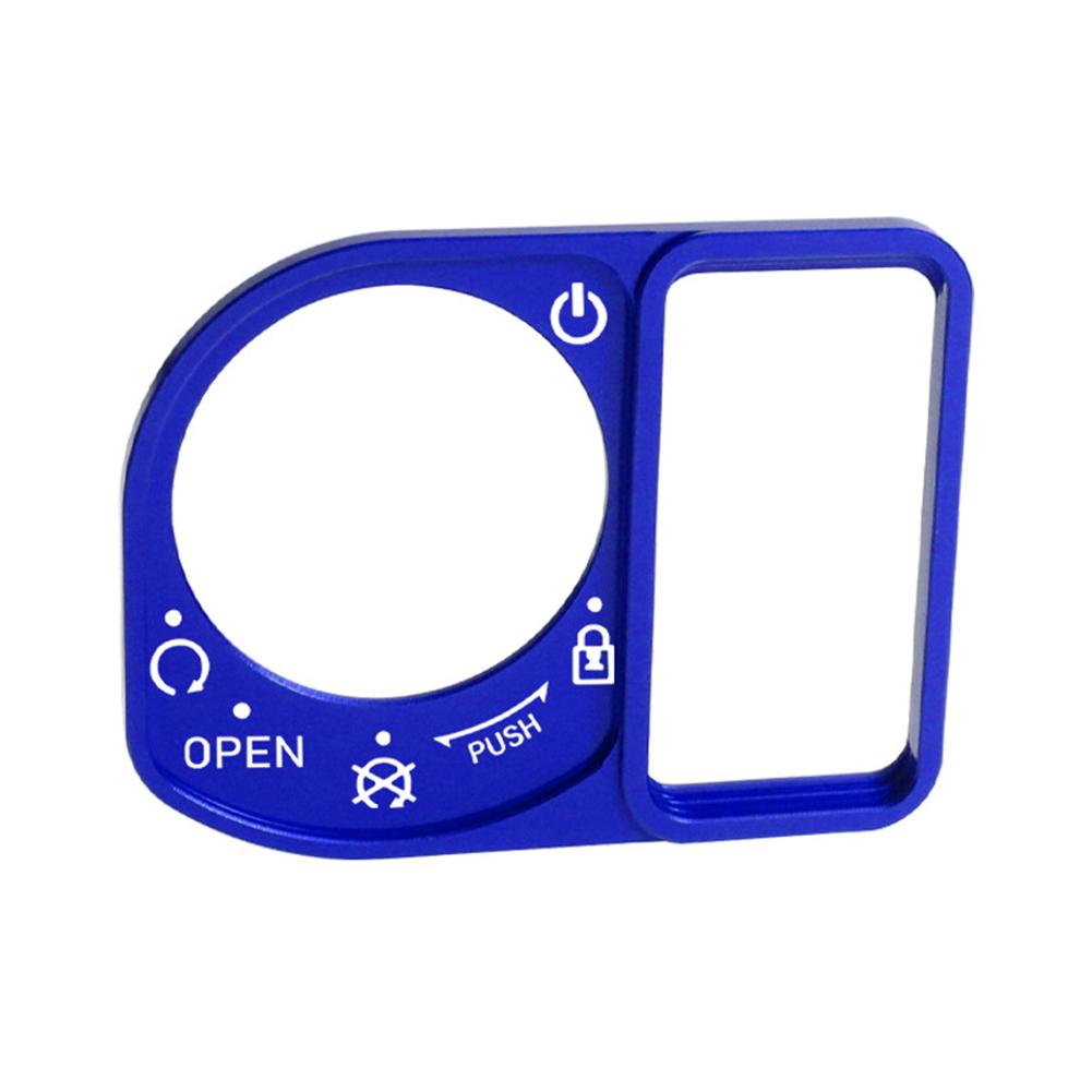 Крышка переключателя зажигания мотоцикла из алюминиевого сплава, защитная крышка кнопки электрического замка для Honda PCX150 PCX125 ADV150