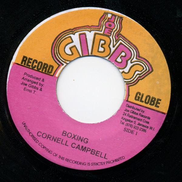 Пластинка 7 дюймов CORNELL CAMPBELL Бокс NONE Joe Gibbs Recor Ямайка Регги Ска Даб Б/у