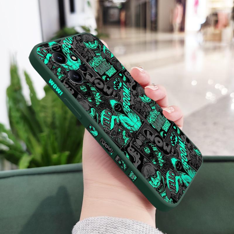 Чехол для телефона "Средний палец Летучие мыши" для Xiaomi Redmi Note 15 Pro Plus 4G 5G Силиконовый чехол