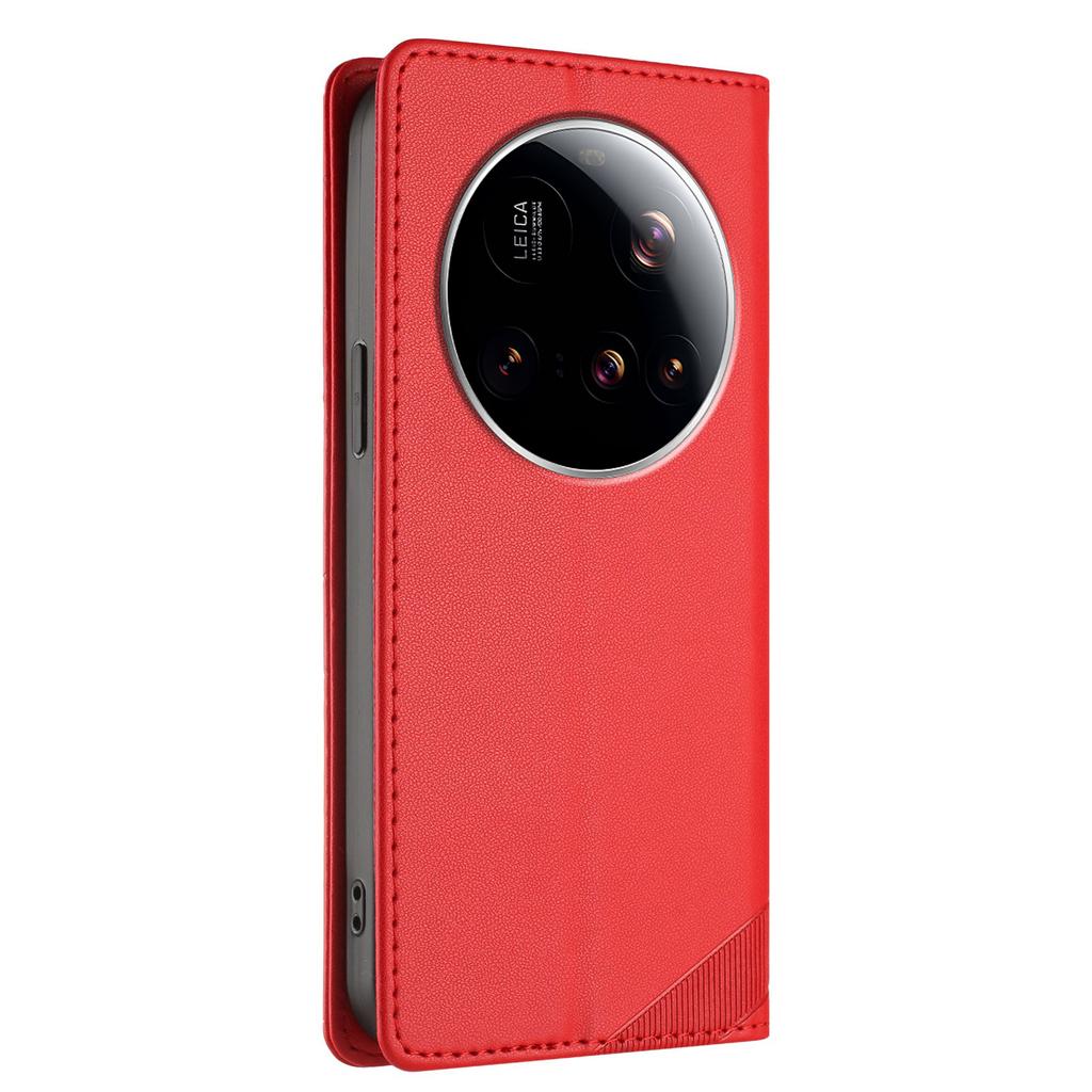 Для Xiaomi 15 Ultra Чехлы для телефона Панк-стиль С тиснением Кошелек Подставка Кожаная обложка