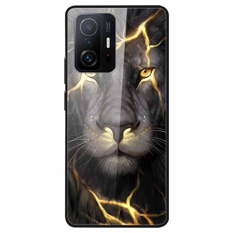 Роскошный чехол для Xiaomi Mi 11T Pro Чехол Закаленное Стекло Чехол для Xiaomi 11T 11 T Pro Чехол для Телефона Xiaomi 11TPro Fundas 2021