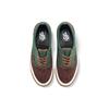Vans Era Og Lx Ткань Кожа Классические Повседневные Низкие Кеды для Скейтборда Унисекс Кроссовки Зеленый Коричневый VN0A3CXNBGS