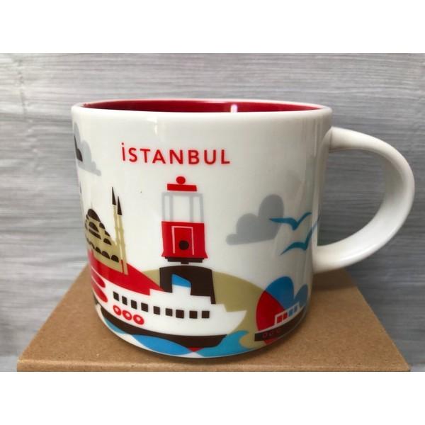 Starbucks Coffee Mug istanbul 14oz You Are Here Collection YAH With Box