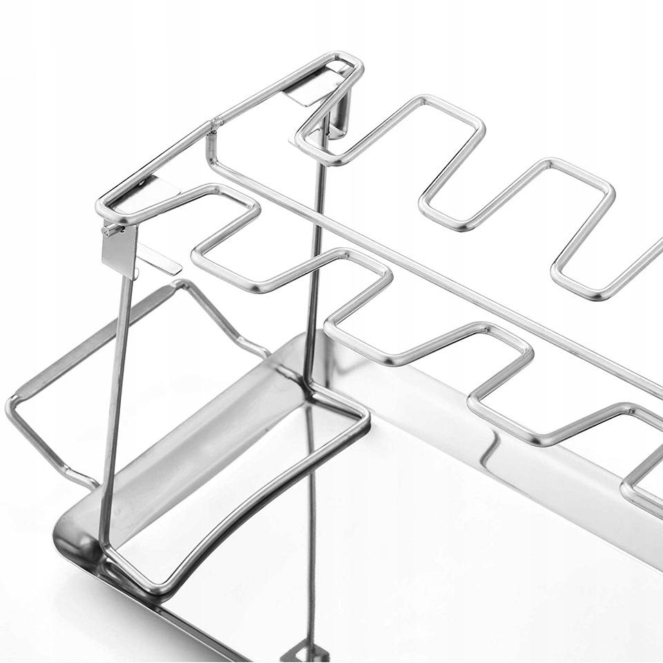 Chicken Rack Meat Ribs Grill Bbq Grill Roasting Grid