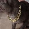 Cat Pet Accessories Chain Sale Collar 36cm  Pet Accessories Cool Punk Adjustable Dog  Jewelry Accessory