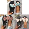 Summer Womens Flip Flops With Butterfly Knot For Beach And Casual Wear