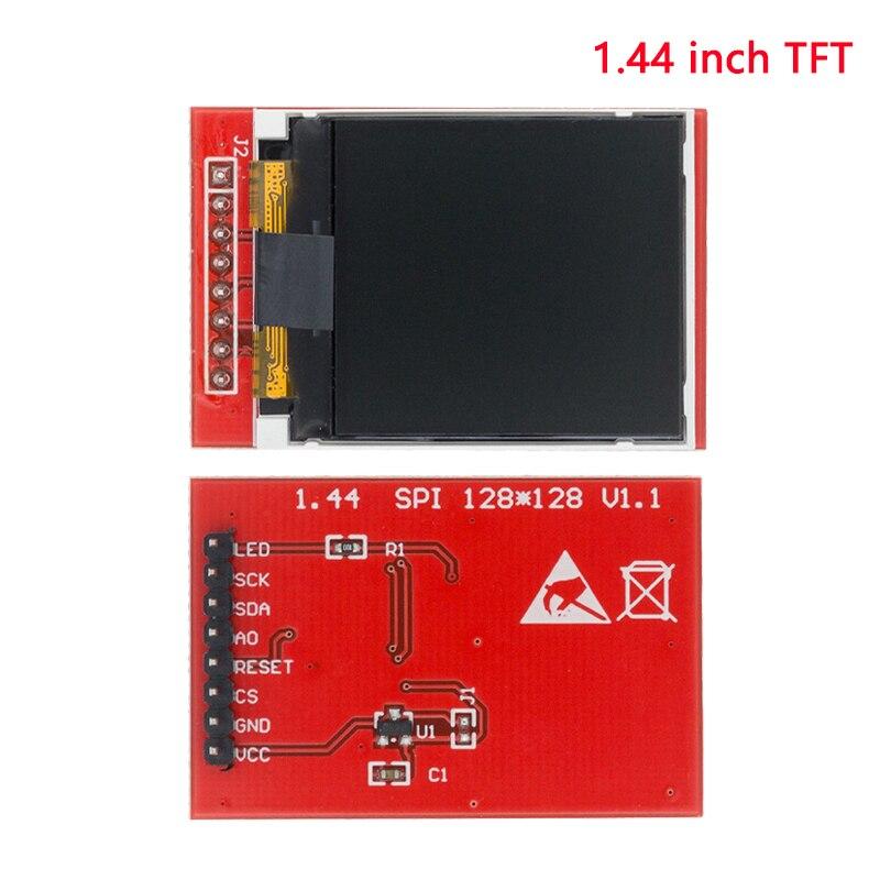 TFT-дисплей 0,96/1,3/1,44/1,77/1,8/2,4/2,8 дюйма IPS 7P SPI HD 65K TFT полноцветный ЖК-модуль ST7735 Drive IC 80*160 для Arduino