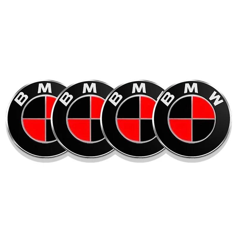 56mm Car Badge Wheel Center Cover Stickers Hub Caps Decal For BMW M M3 M5 M6 X3 E46 E90 E39 F10 F20 F30 G20 E60 E36 accessories