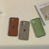 Прозрачный простой однотонный чехол для iPhone 15 Pro Max, Apple 12, 14, XS - в японском и корейском стиле