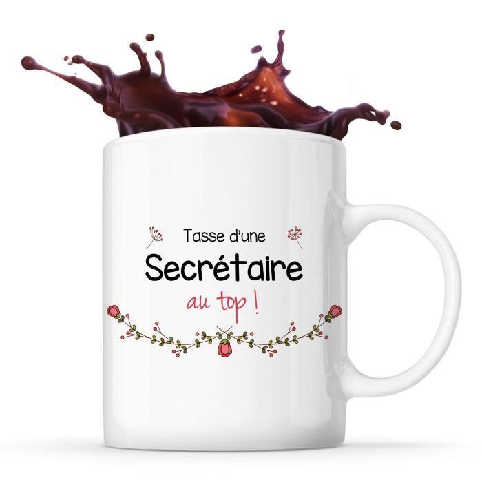 Mug - Top Secretary - Ceramic - 325 Ml - Dishwasher Safe - Printed Design
