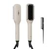 Stylish Compact Ion Heat Brush Glossy Hair That Quickly Becomes Tidy with the Feel of a Hair Iron Brush Brush Iron Iron Brush with Brush Hair Iron
