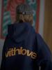 Withlove Letter Printed Hoodie Men Women Couple's Oversized Sweatshirt Harajuku Streetwear Tracksuit Female Male Clothing