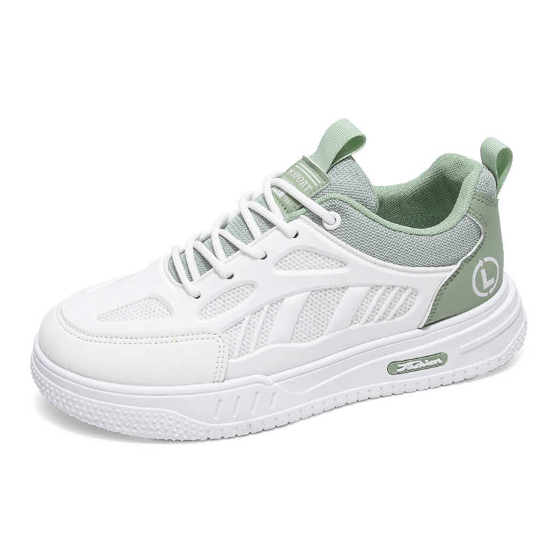 40 Hight Top Men's Breathable Sneakers Vulcanize Couple Beige Sports Shoes Joggings Overseas Daily Top Comfort Top Luxury