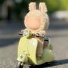 Doll Scooter Toy with Light And Music Cute Mini Motorcycle for La Bubu Accessories Interactive Desktop Decor for Doll Collectors