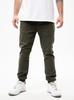 Men's Military Green Jigga Wear Crown M Jogger Pants