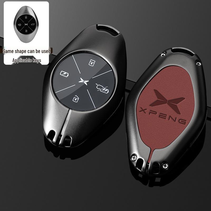 Xiaopeng Key Case: Fits 23 Models Including P7, P7i, P5, G3, G3i, G9, G6 - Men's Car Key Shell with Advanced Modifications