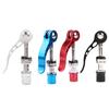 Seat Post Quick Release Pin Aluminum Alloy Bicycle Seatpost Binder Bolt Portable Seatpost Clamp Skewer for MTB Road Bike