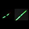 Fishing Glow Sticks for Bobbers Bells-Night Fishing Rod Light Fluorescent Green-Rod Tip Glow Sticks Fishing Accessories