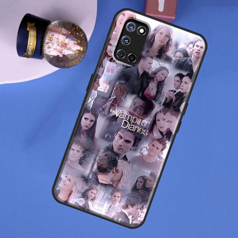 Чехол для телефона Дневники вампира Для Oppo A80 A40 A60 A16 A76 A96 A91 A15 A17 A74 A94 A54 A57S A18 A38 A58 A98 A78