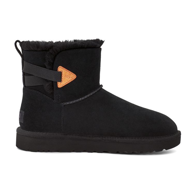 UGG Bailey Flex Теплые Нескользящие Повседневные Удобные Короткие Зимние Ботинки Женские Ботинки Черные 1127390-BLK