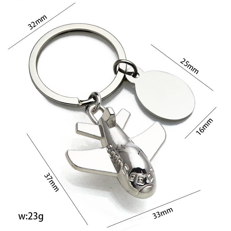 Брелок-модель самолета J-20: 3D Подвеска в виде самолета Сувенирный подарок