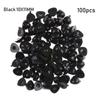 100pcs Plastic Toys Bear Buttons Safety Parts Triangle Nose Doll Noses Dolls Accessories