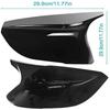 Rhyming Rearview Mirror Cover Side Mirror Caps Horn Style Fit For Fit For Infiniti QX30 Q50S Q50 Q60 Q70 2014
