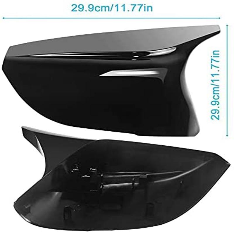Rhyming Rearview Mirror Cover Side Mirror Caps Horn Style Fit For Fit For Infiniti QX30 Q50S Q50 Q60 Q70 2014