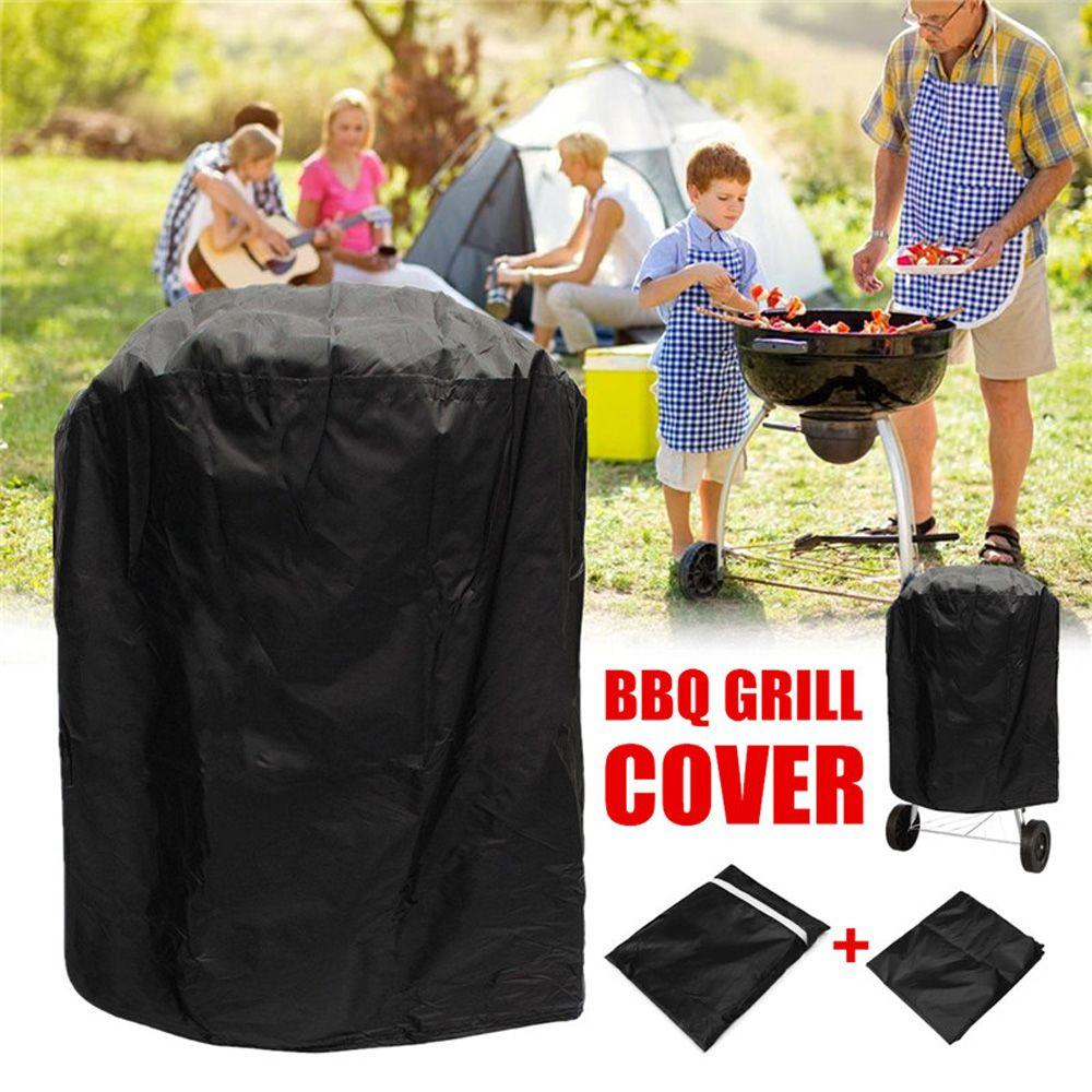 Anti Dust Black Charcoal Barbecue Gas Outdoor Grill Protector BBQ Cover BBQ Accessories Protective