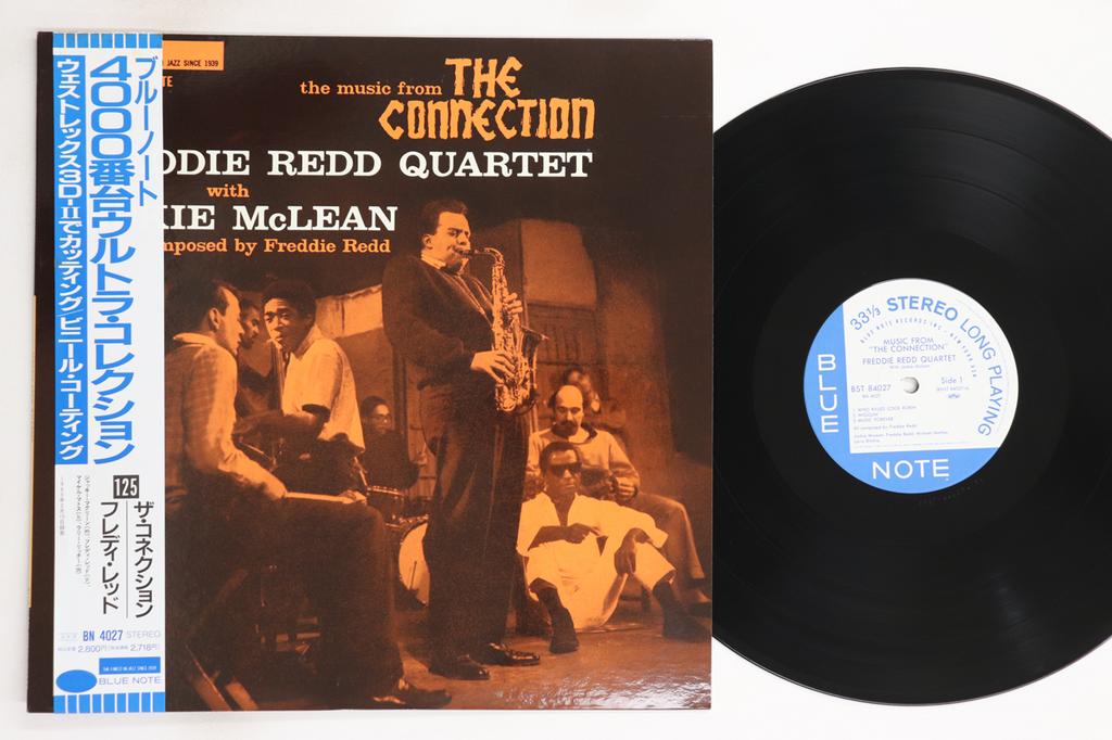 LP Record FREDDIE REDD, JACKIE MCLEAN - Music From The Connection BN4027,BST84027 BLUE NOTE 1992 Japan Obi Jazz Used