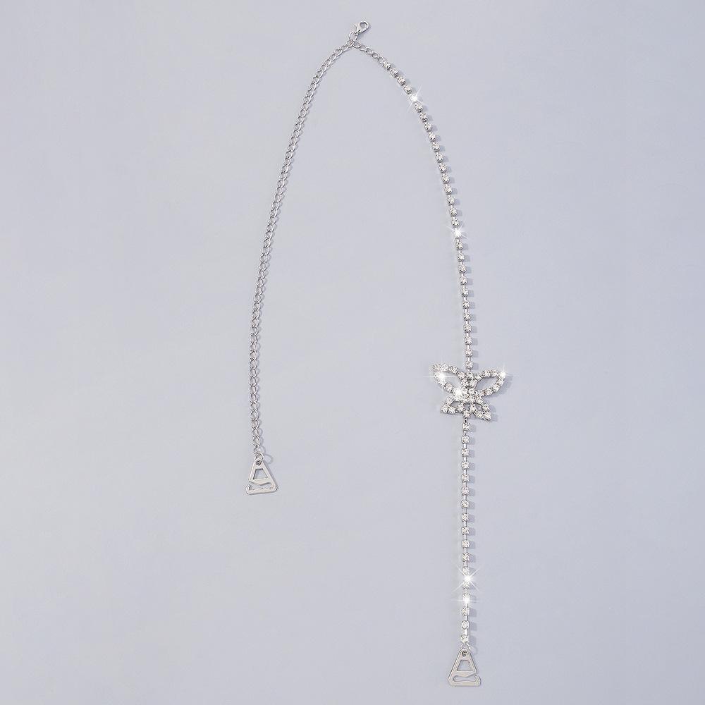 Jewelry Simple Temperament Super Fairy Butterfly Body Chain Elegant Fashion Sexy Invisible Shoulder Strap.