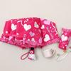 Hello Kitty Heart Frill 3-stage Automatic Umbrella, a Popular Character In Korea
