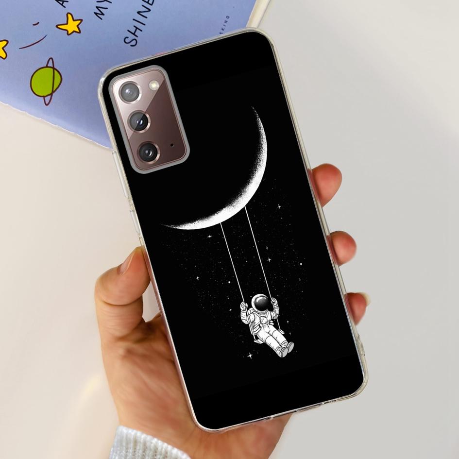 Чехол для Samsung Note 20 5G SM-N981B Популярный Цветок Тонкий Мягкий Силиконовый Чехол для Телефона для Samsung Galaxy Note20 Ultra 5G Funda Capa