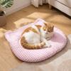 Non-Slip Cat-Ear Shaped Pet Cushion Breathable Dog Sofa Cushion Cat Cage Mattresses  Indoor