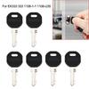 6 шт. Замена ключа для шкафа для EK333 333 110811 1108U35 Совместимо с системами замков For APC и For Hoffman
