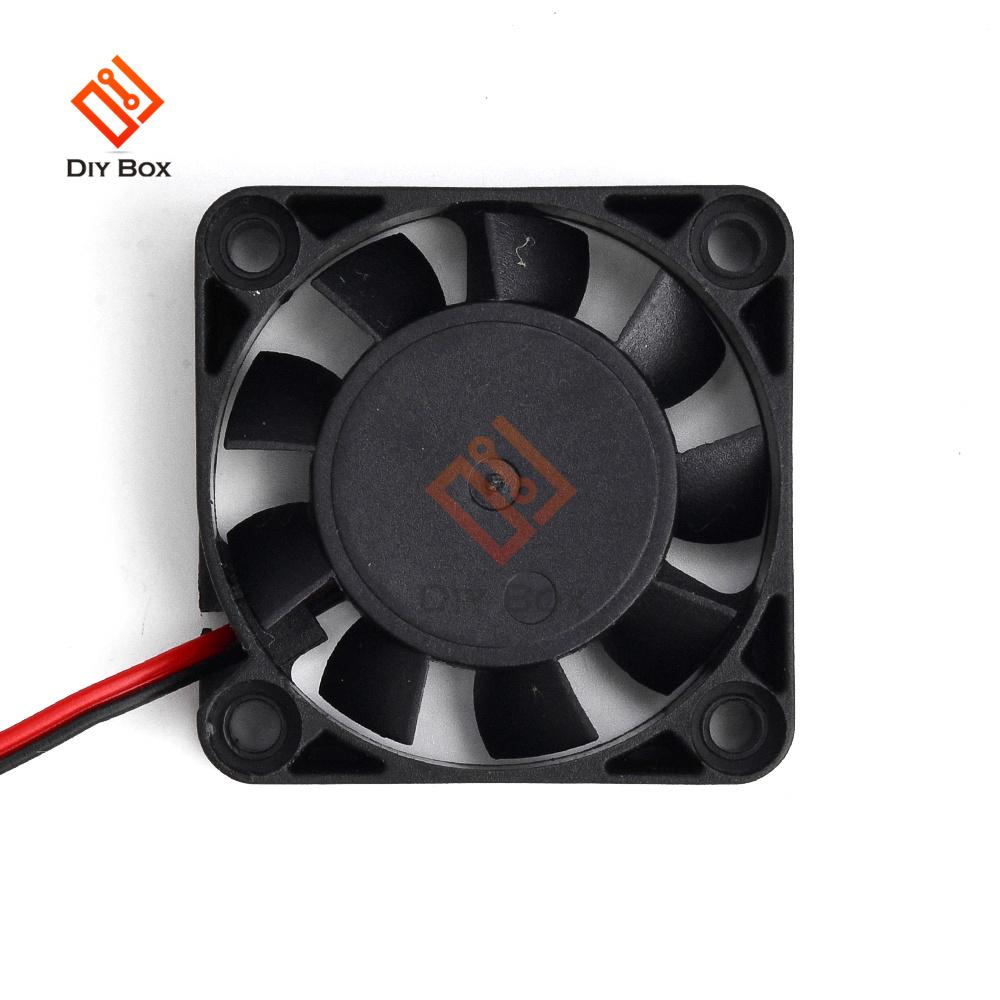 DC4010 5V 12V 24V Охлаждающий Турбо Вентилятор Бесколлекторный Части 3D-принтера 2-контактный Для Экструдера DC Охладитель Вентилятор Часть 4 см Черный Пластик Вентиляторы