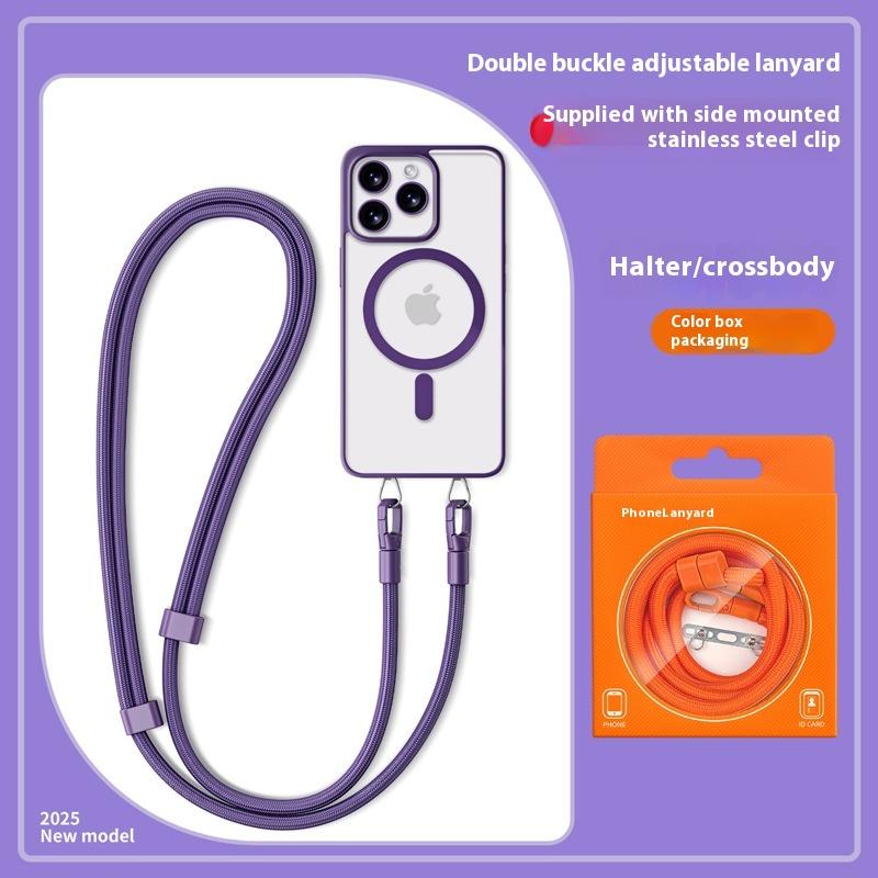 Металлическая подвеска-петля для телефона, модернизированное кольцо с двойным отверстием для пряжки, патч-шнурок для мобильного телефона, запасная часть для чехлов для iPhone