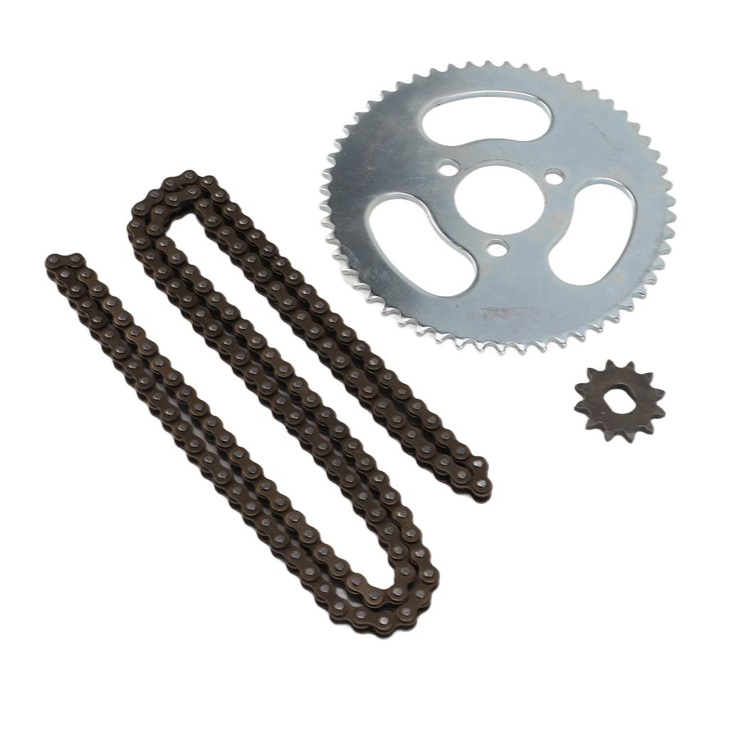 Комплект цепных звездочек 25H, стальная звездочка заднего колеса 55T, звездочка переднего колеса 12T с приводом 146 Link