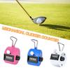 3Pcs Clicker Counters Compact Size Widely Used Mechanical 4-Digit Number Count Hand Tally Counter Sports Accessories