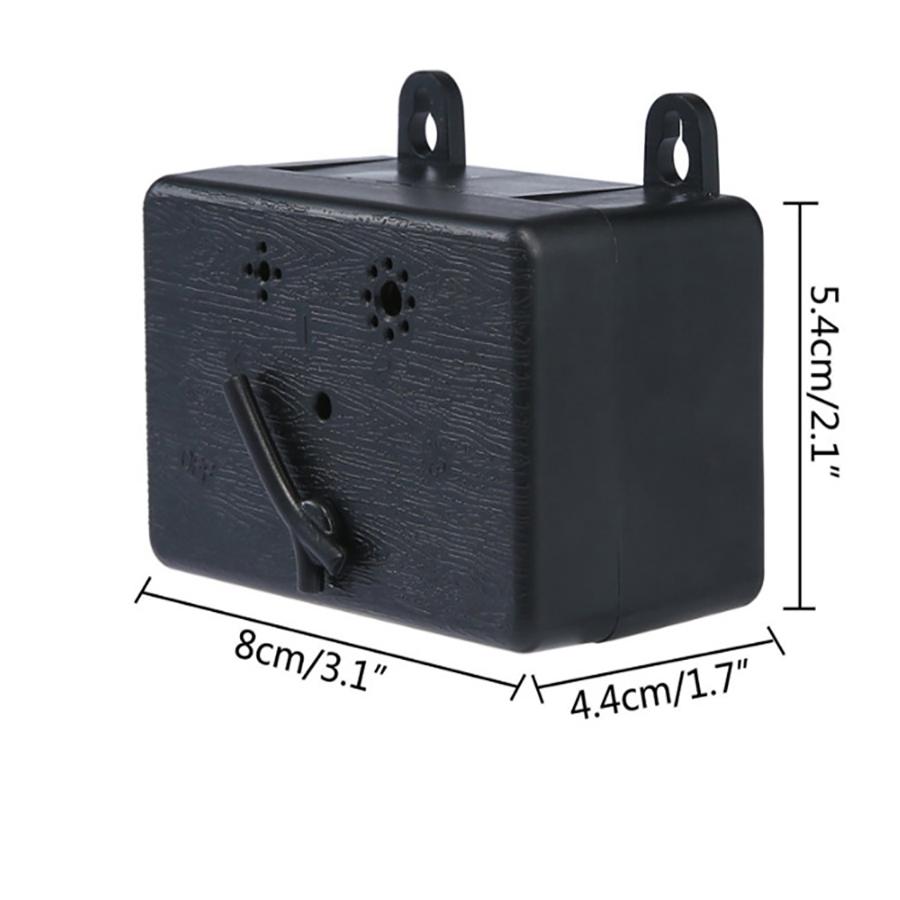 Уличное ультразвуковое устройство против лая, контроль лая собак, звуковой подавитель, черный