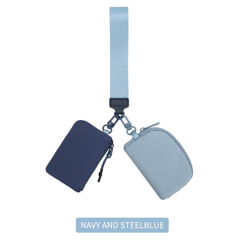 Водонепроницаемый нейлоновый женский клатч Lulu: Стильный мини-кошелек для монет и держатель для карт